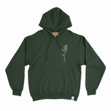 Charger l&#39;image dans la galerie, Hoodie - BRODERIE - 1 fleur simple - Adulte
