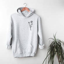 Charger l&#39;image dans la galerie, Hoodie - fleur simple - Adulte
