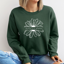 Charger l&#39;image dans la galerie, Crewneck - couleurs classiques - fleuris à ta manière - Adulte
