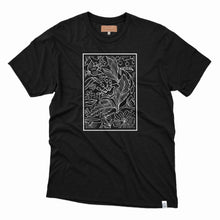 Charger l&#39;image dans la galerie, T-shirt - cadre floral - Adulte
