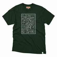 Charger l&#39;image dans la galerie, T-shirt - cadre floral - Adulte
