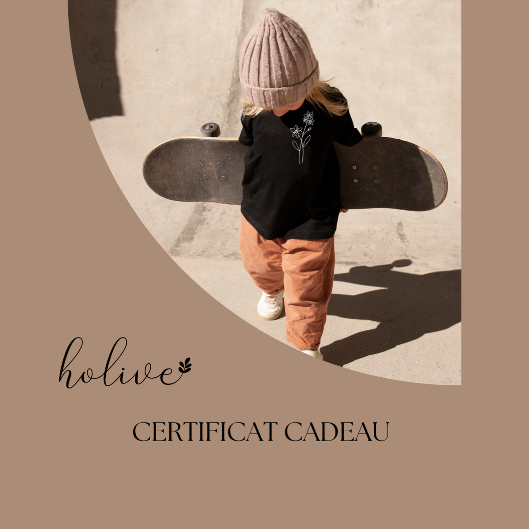 Certificat cadeau