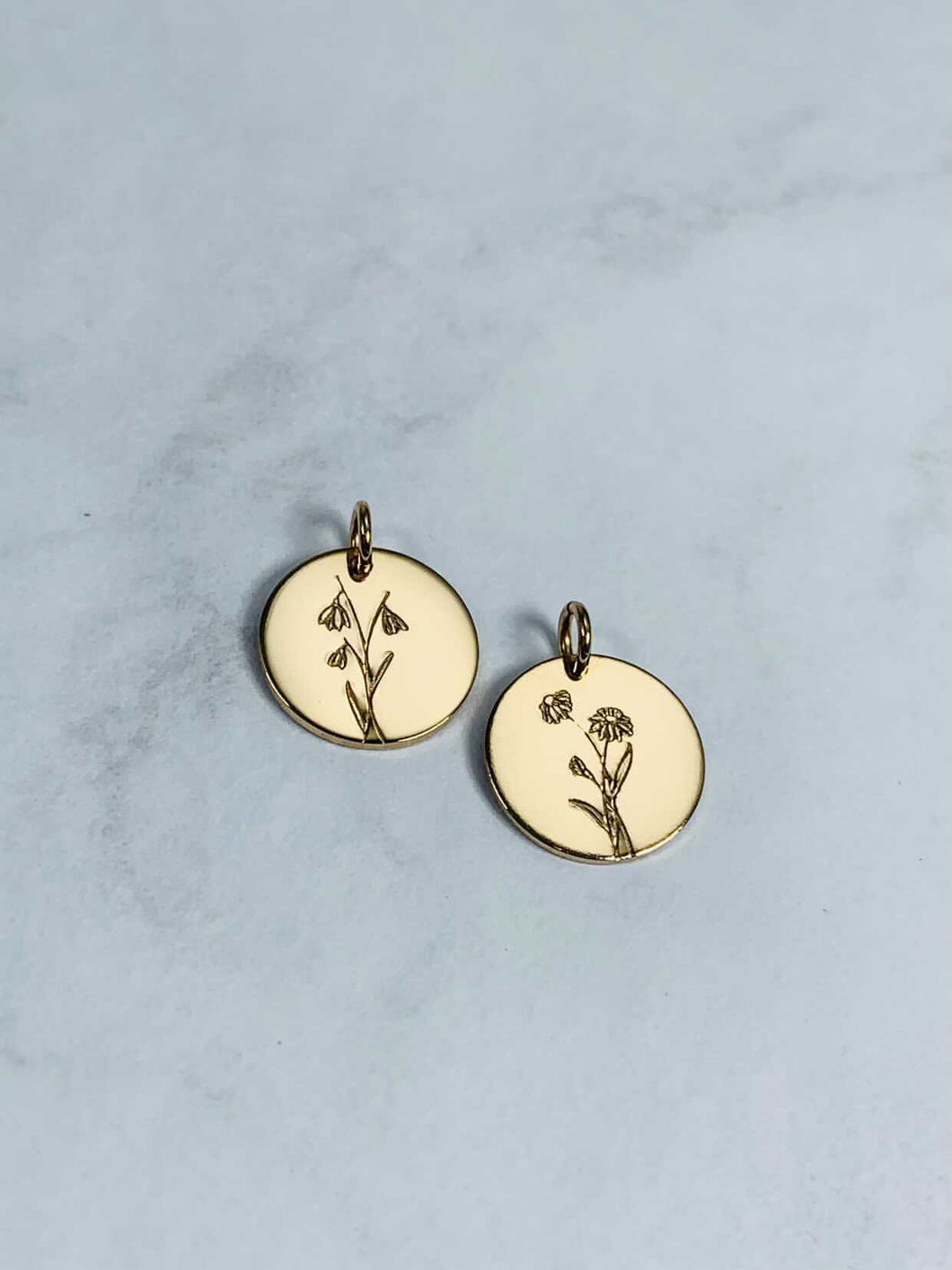 Médaillon Fleur de naissance